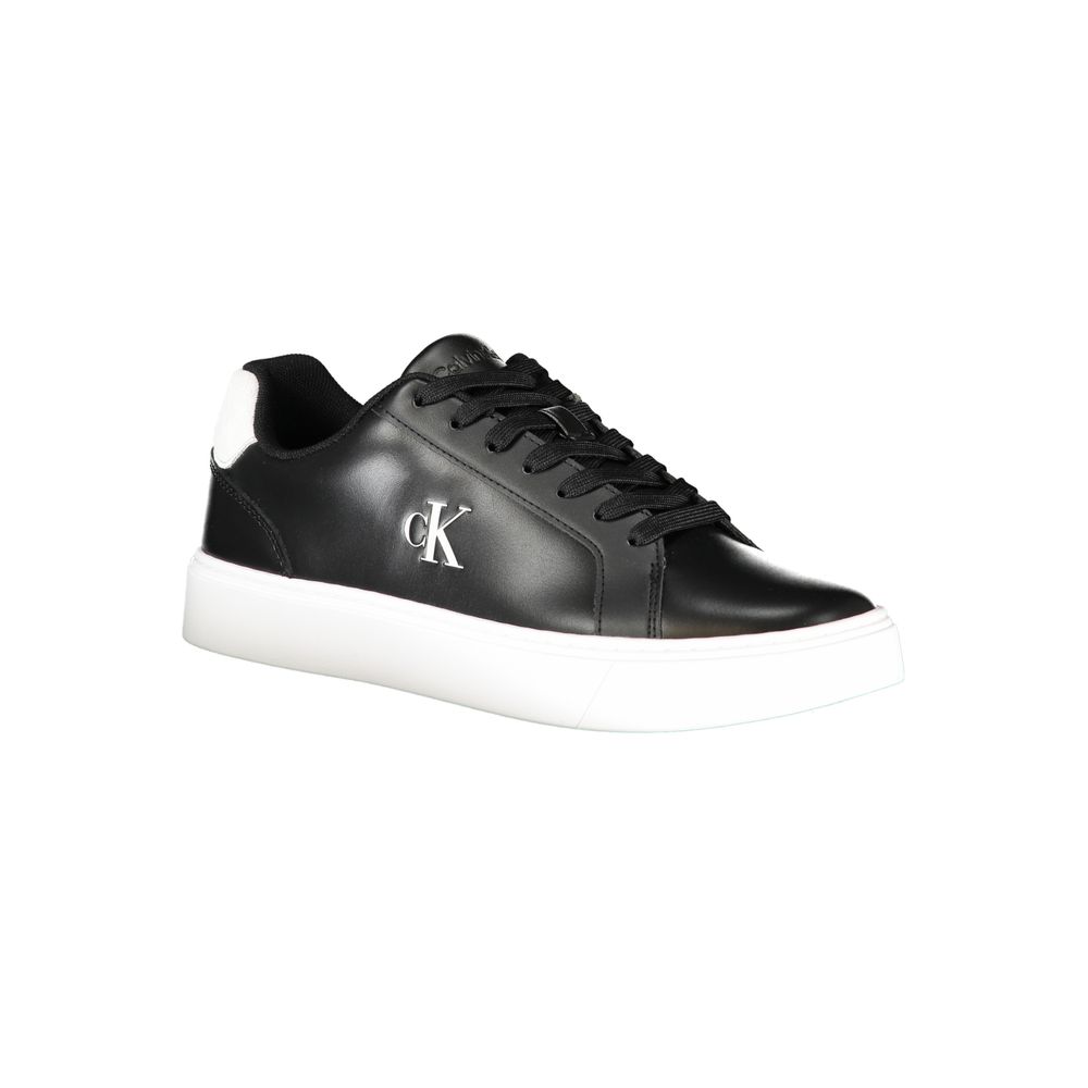 Calvin Klein Black Leather Men Sneaker - Image 2
