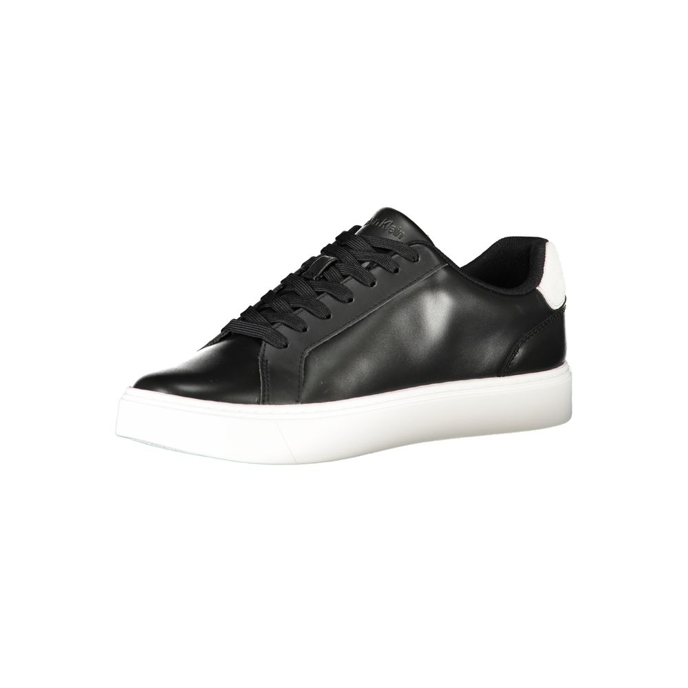 Calvin Klein Black Leather Men Sneaker - Image 3