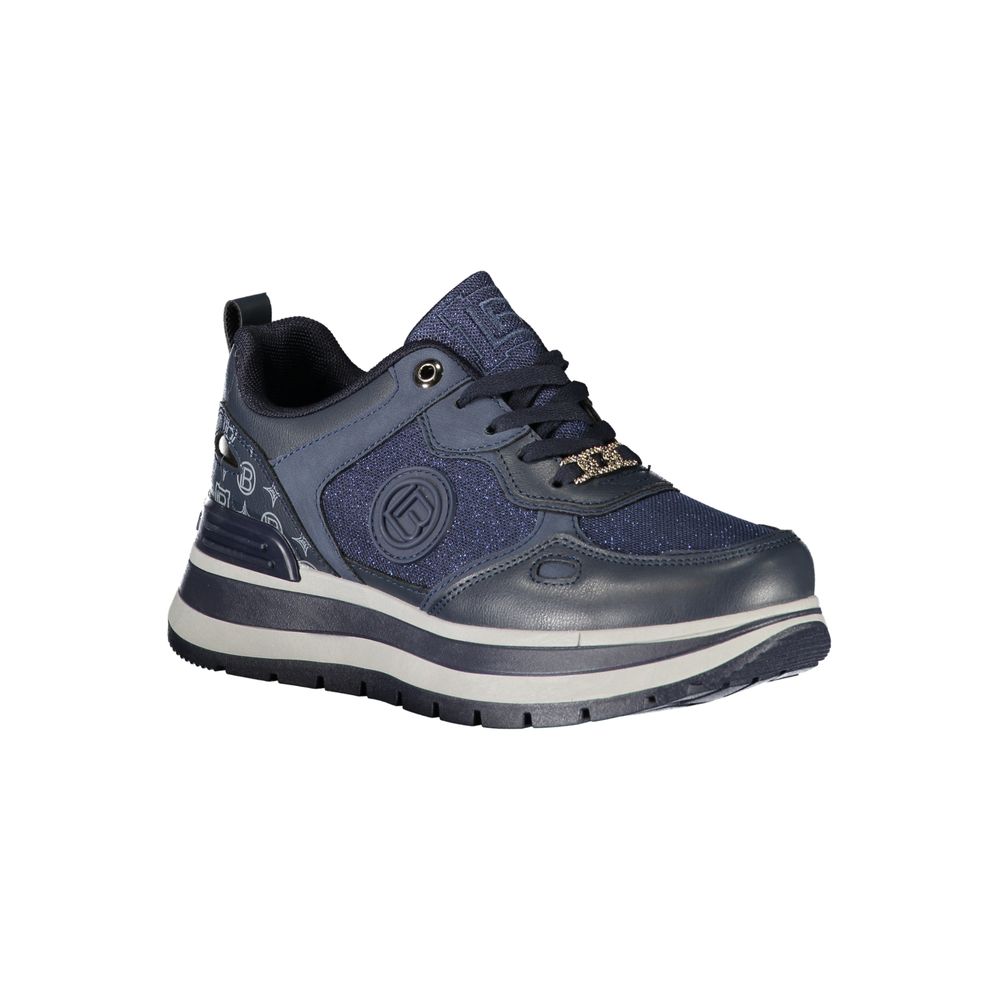 Laura Biagiotti Blue Polyester Women Sneaker - Image 2