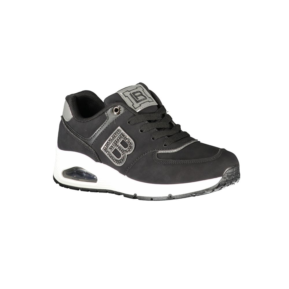 Laura Biagiotti Black Polyurethane Women Sneaker - Image 2