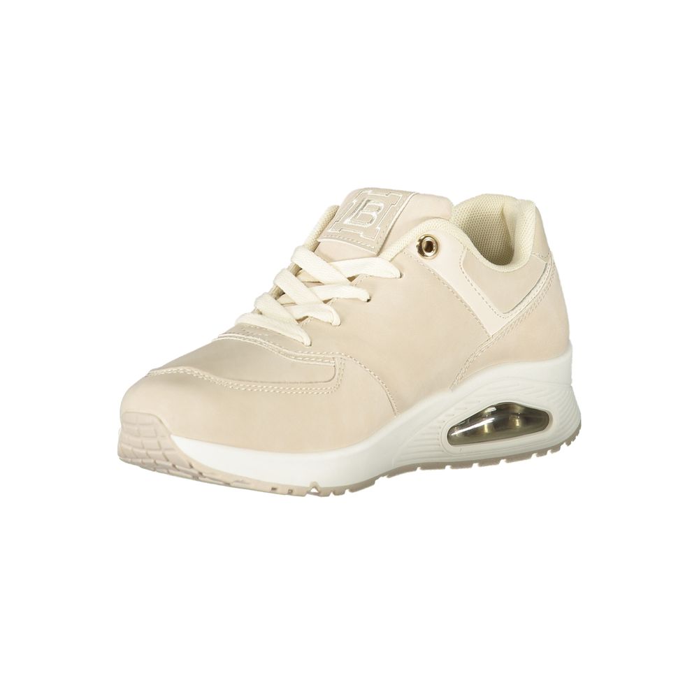 Laura Biagiotti Beige Polyurethane Women Sneaker - Image 3