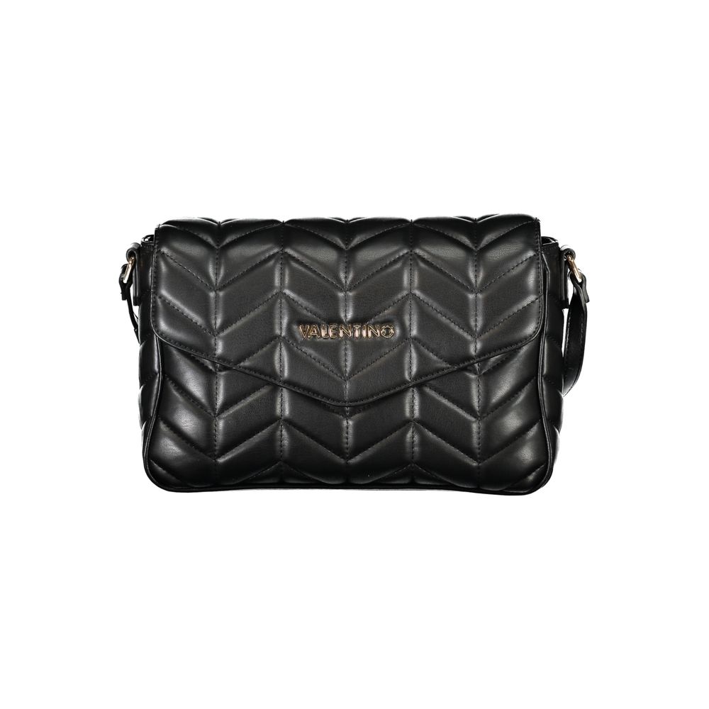 Mario Valentino Nero Polyurethane Women Shoulder Bag