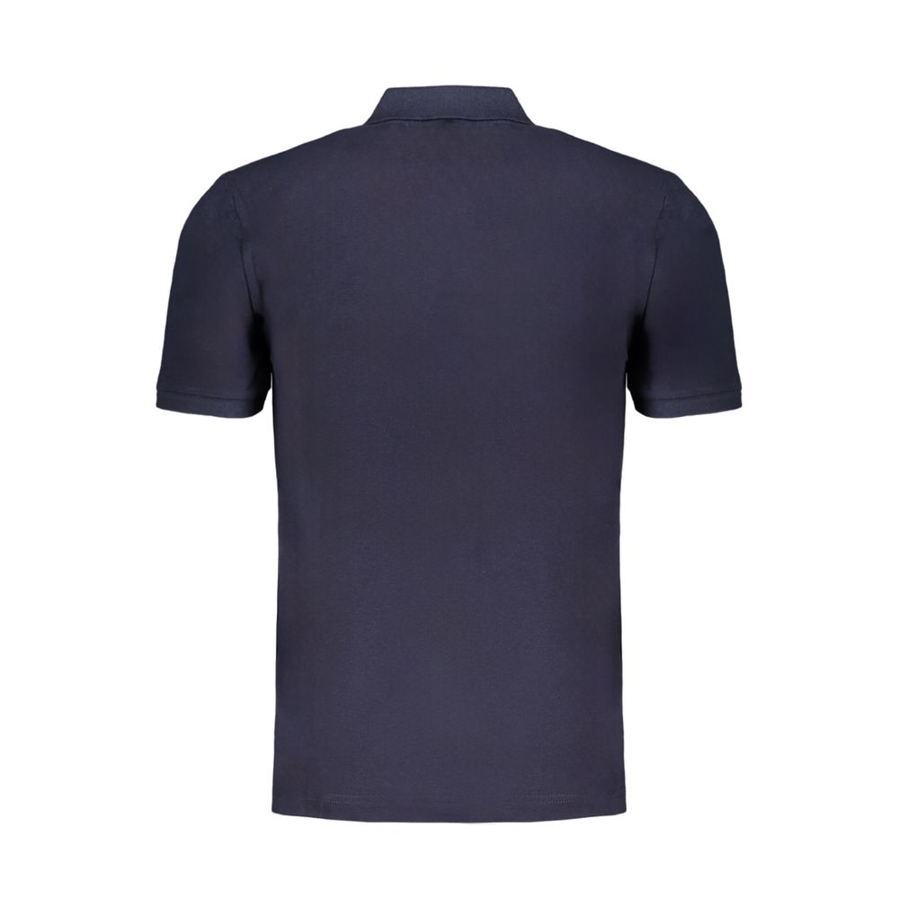 Gianmarco Venturi Blu Cotton Men Polo - Image 2