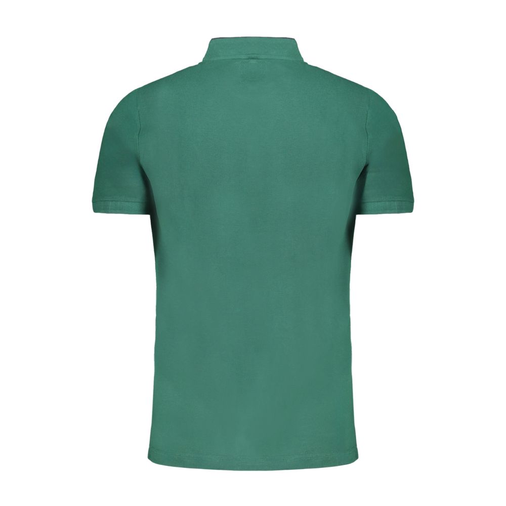 Gianmarco Venturi Verde Cotton Men Polo Shirt - Image 2