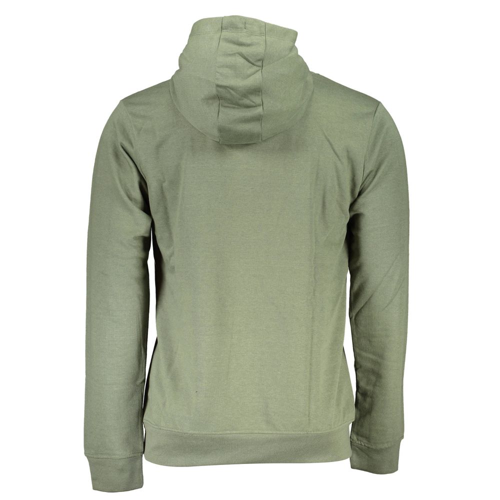 Gianmarco Venturi Verde Cotton Mens Hoodie - Image 2