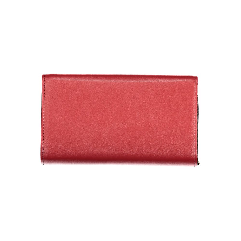 Laura Biagiotti Rosso Polyurethane Women Wallet - Image 2