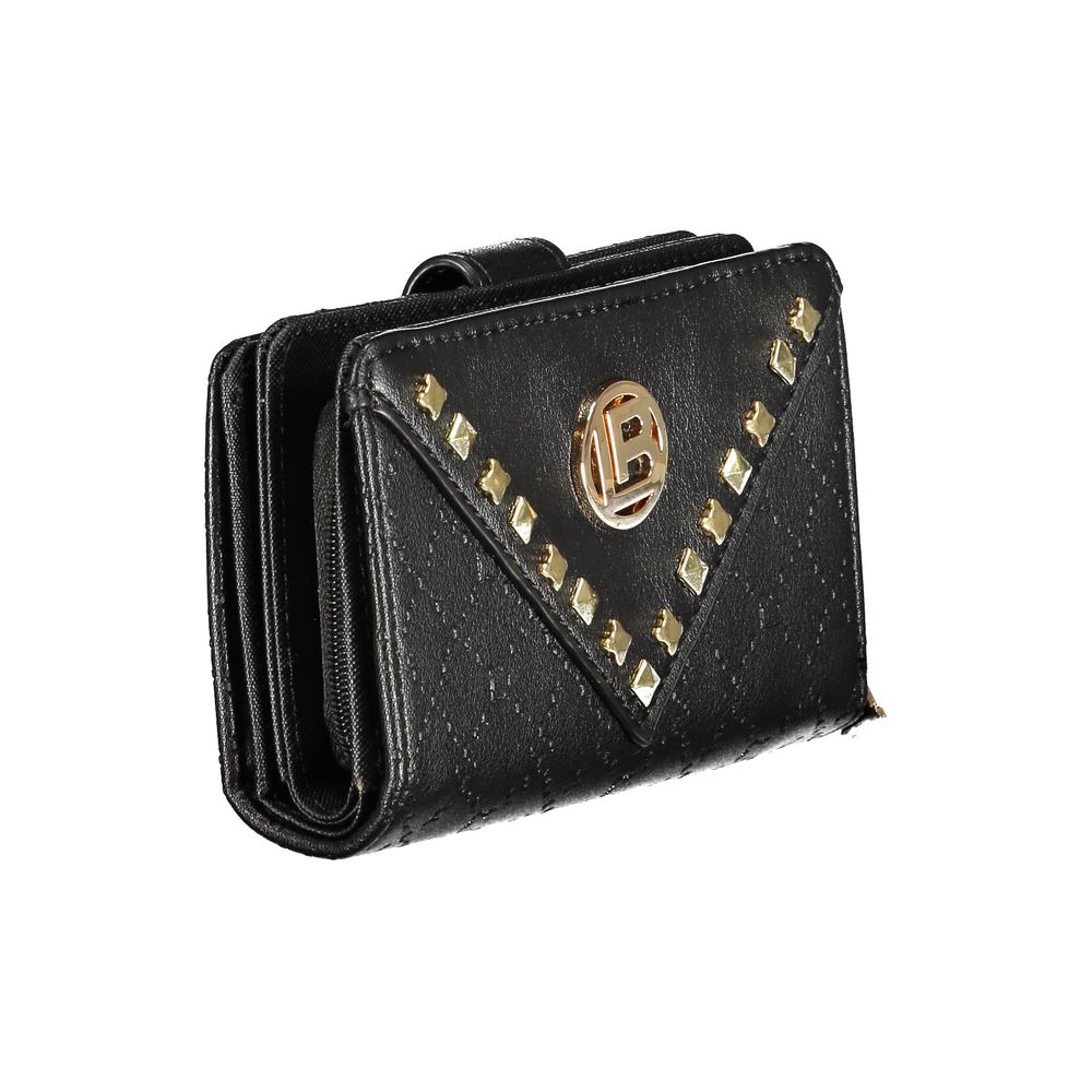 Laura Biagiotti Black Polyethylene Women Wallet - Image 3
