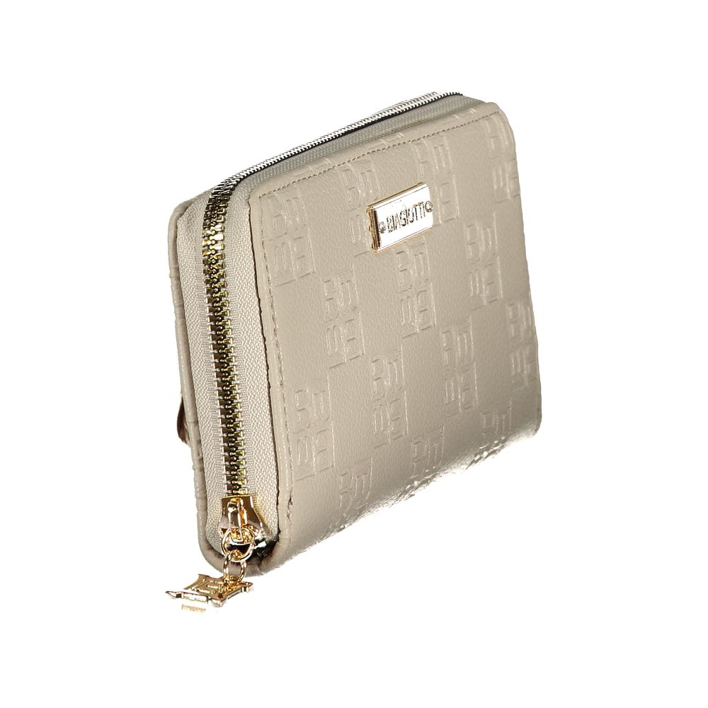 Laura Biagiotti Beige Polyethylene Women Wallet - Image 3