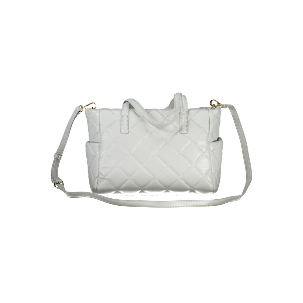 Mario Valentino Grigio Polyurethane Woman Handbag - Image 2