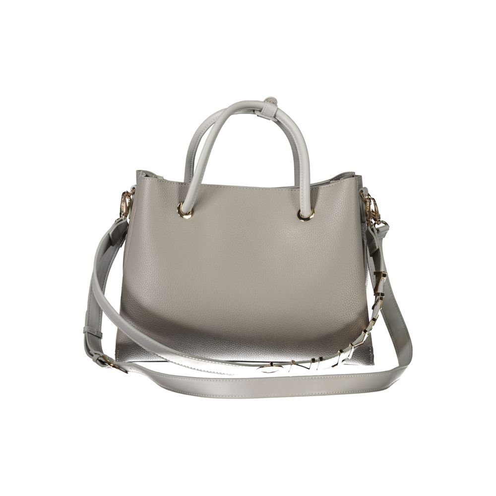 Mario Valentino Gray Polyethylene Women Handbag - Image 2