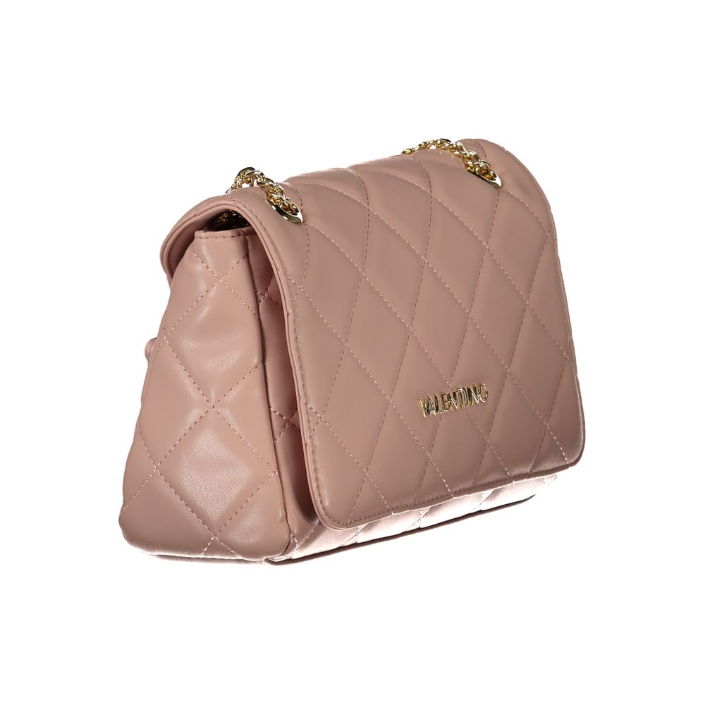 Mario Valentino Rosa Polyurethane Women Shoulder Bag - Image 3