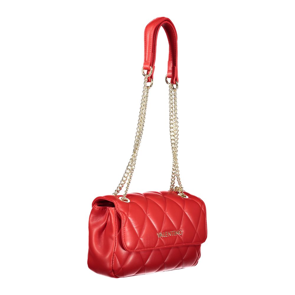 Mario Valentino Rosso Polyurethane Women Handbag - Image 2