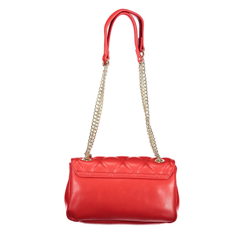Mario Valentino Rosso Polyurethane Women Handbag - Image 3