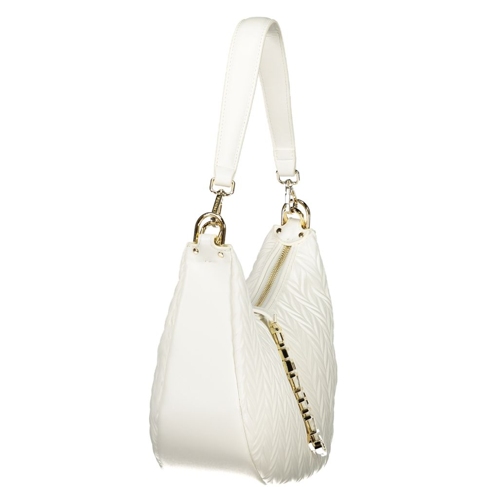 Mario Valentino Bianco Polyurethane Women Shoulder Bag - Image 3