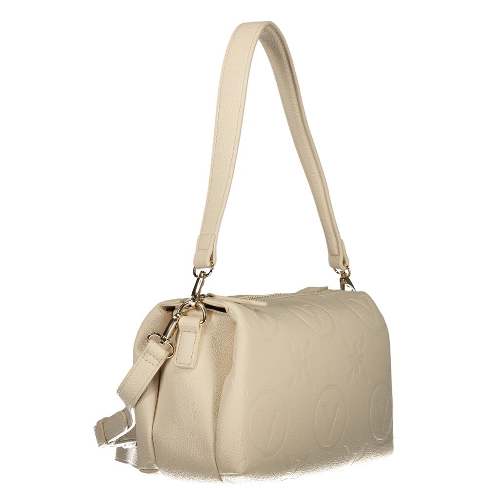 Mario Valentino Beige Polyurethane Women Shoulder Bag - Image 3