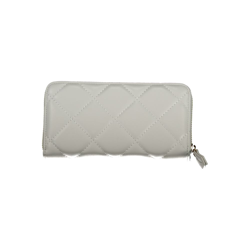 Mario Valentino Grigio Polyurethane Women Wallet - Image 2