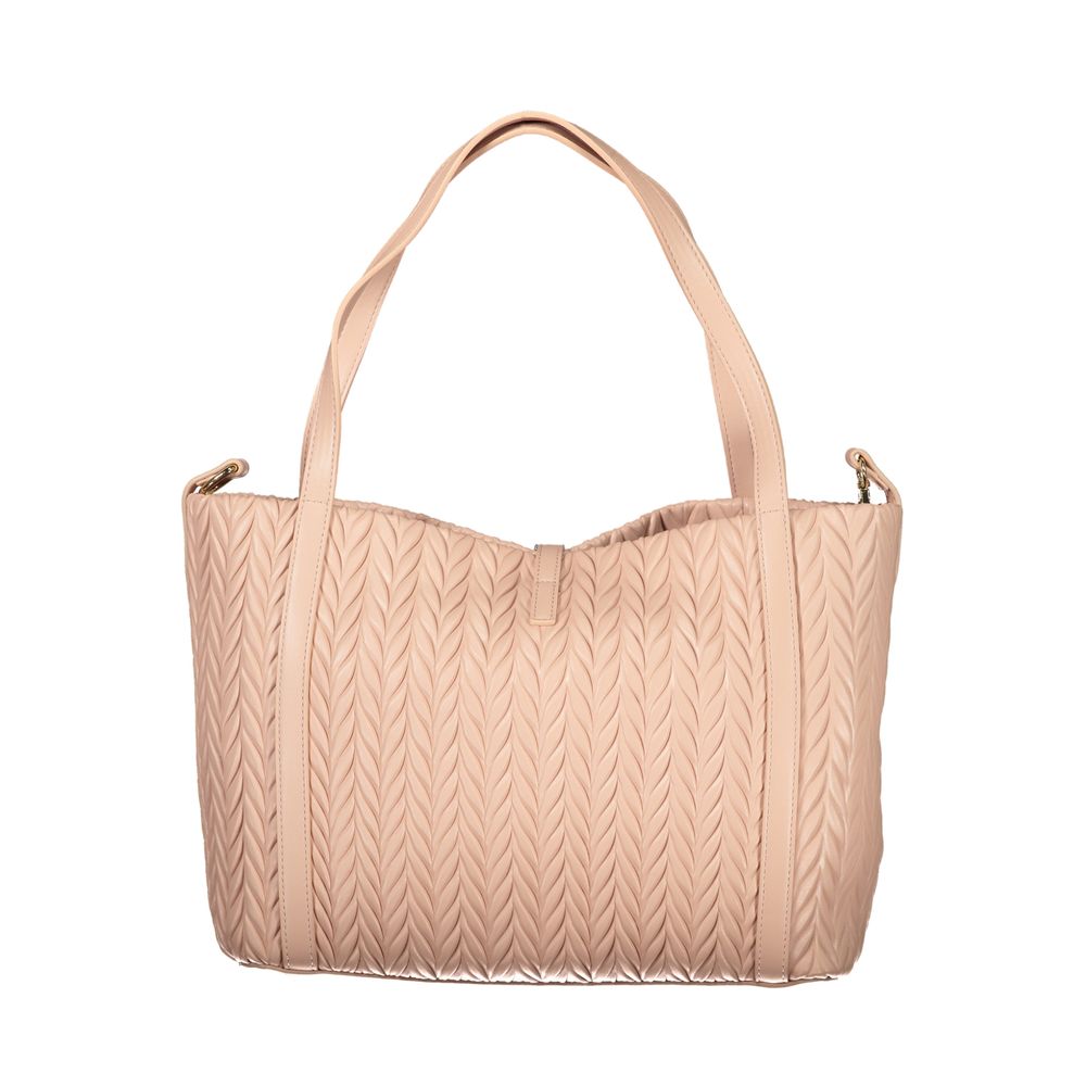 Mario Valentino Rosa Poliuretano Women Shoulder Bag - Image 2