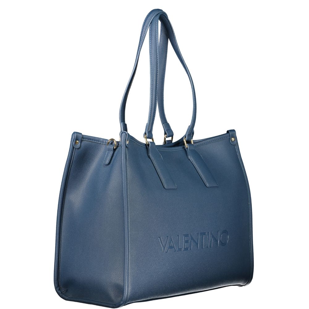 Mario Valentino Blu Polyurethane Women Handbag - Image 3