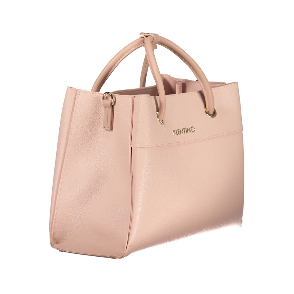 Mario Valentino Rosa Polyurethane Women Handbag - Image 3