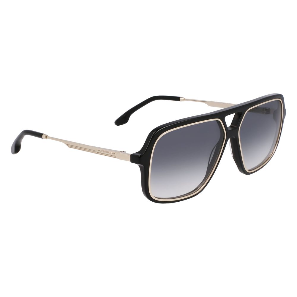 Victoria Beckham Black Acetate Sunglasses - Image 3