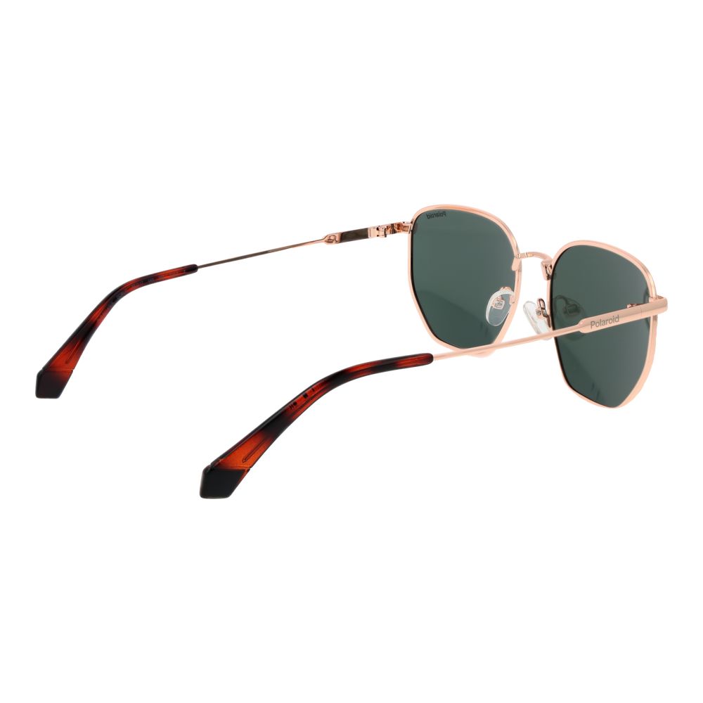 Polaroid Rose Gold Metal Sunglasses - Image 3