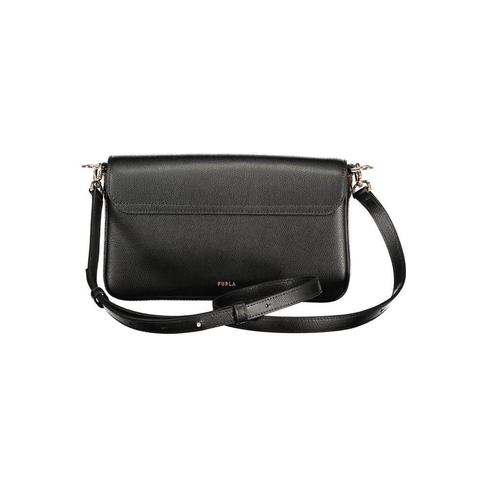 Furla Black Leather Women Handbag - Image 2