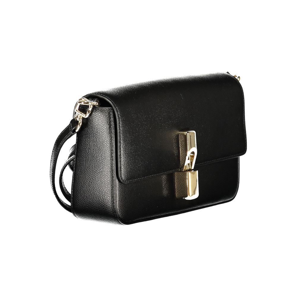 Furla Black Leather Women Handbag - Image 3
