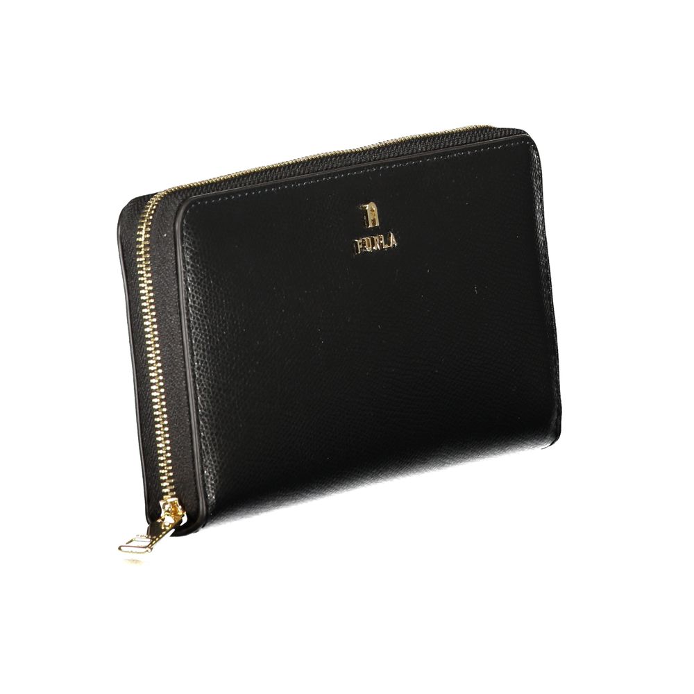 Furla Nero Leather Women Wallet - Image 3