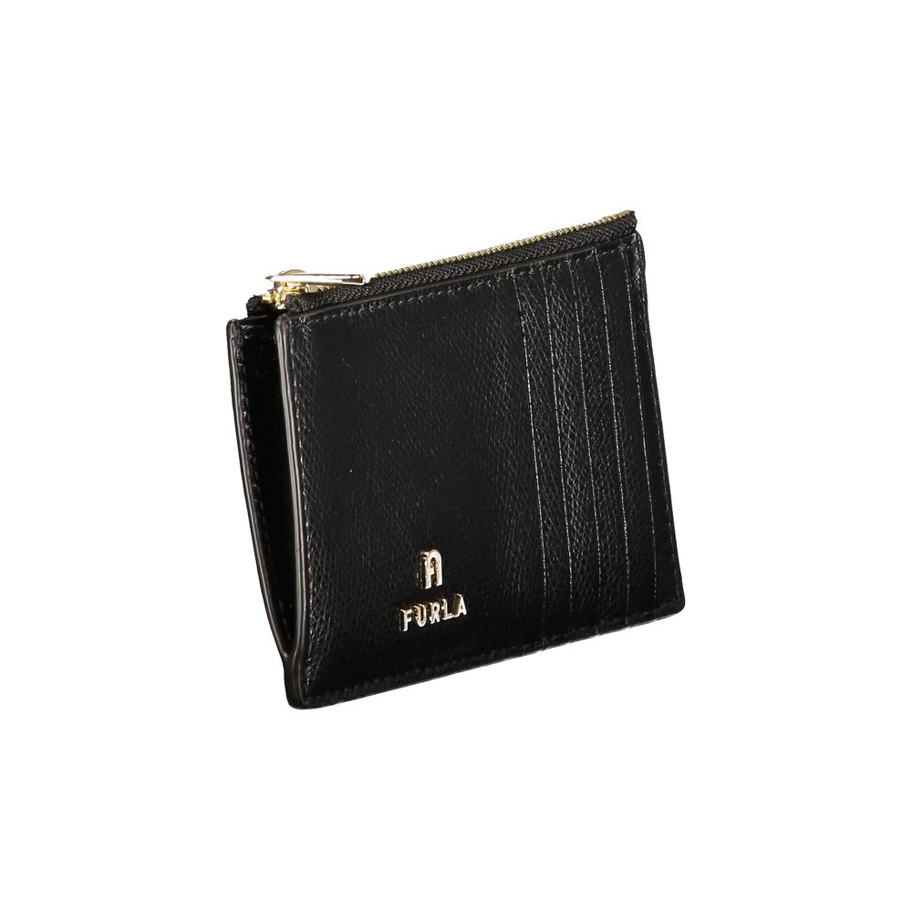 Furla Nero Leather Women Wallet - Image 3