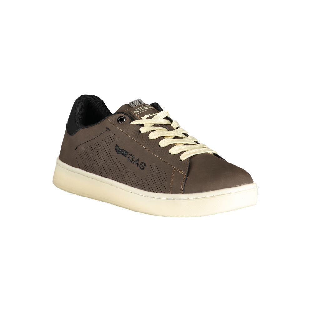 Gas Marrone Poliuretano Men Sneaker - Image 2
