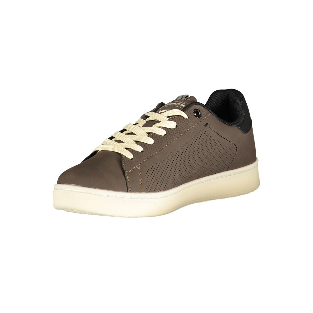 Gas Marrone Poliuretano Men Sneaker - Image 3