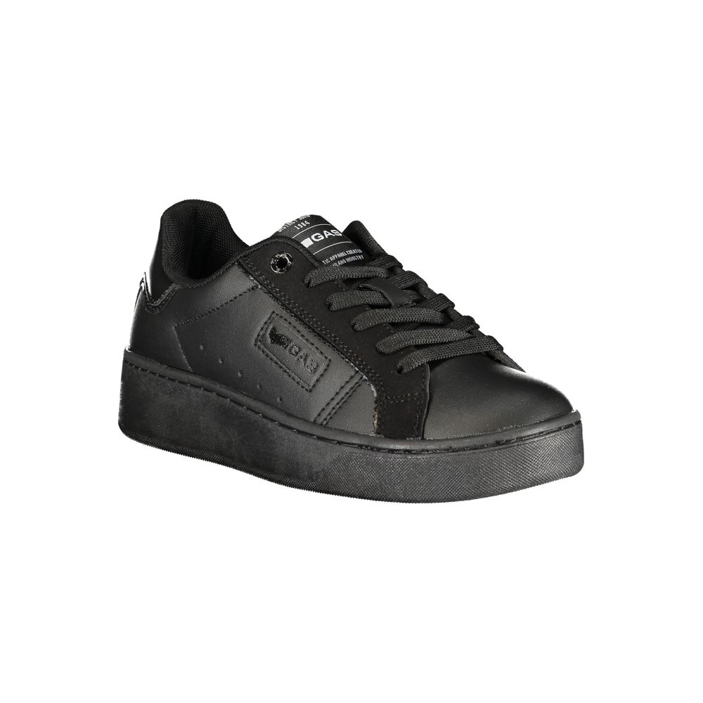Gas Black Polyurethane Women Sneaker - Image 2