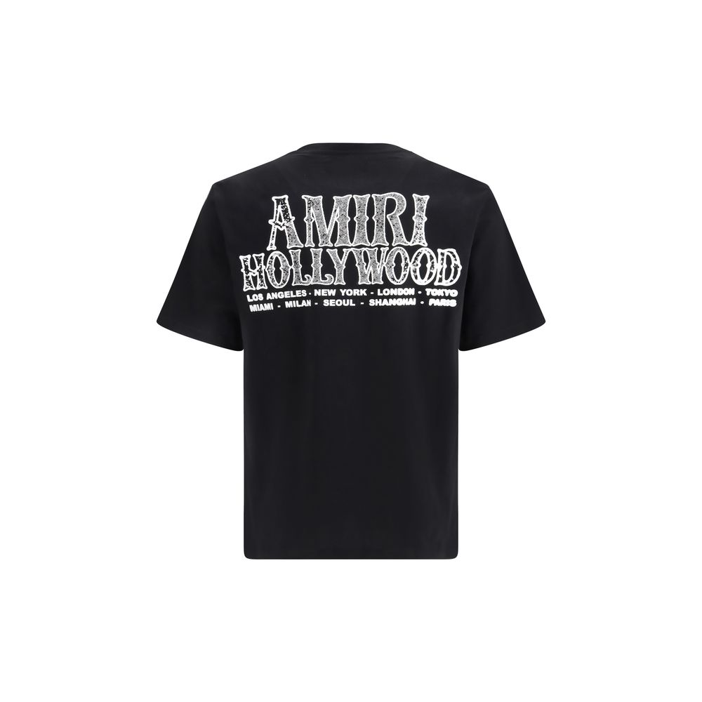 Amiri Black Cotton T-Shirt - Image 2