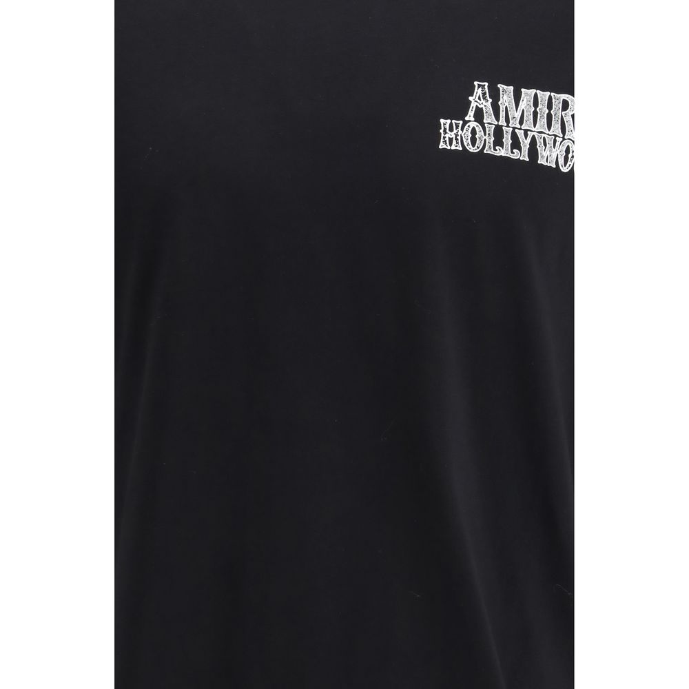 Amiri Black Cotton T-Shirt - Image 3