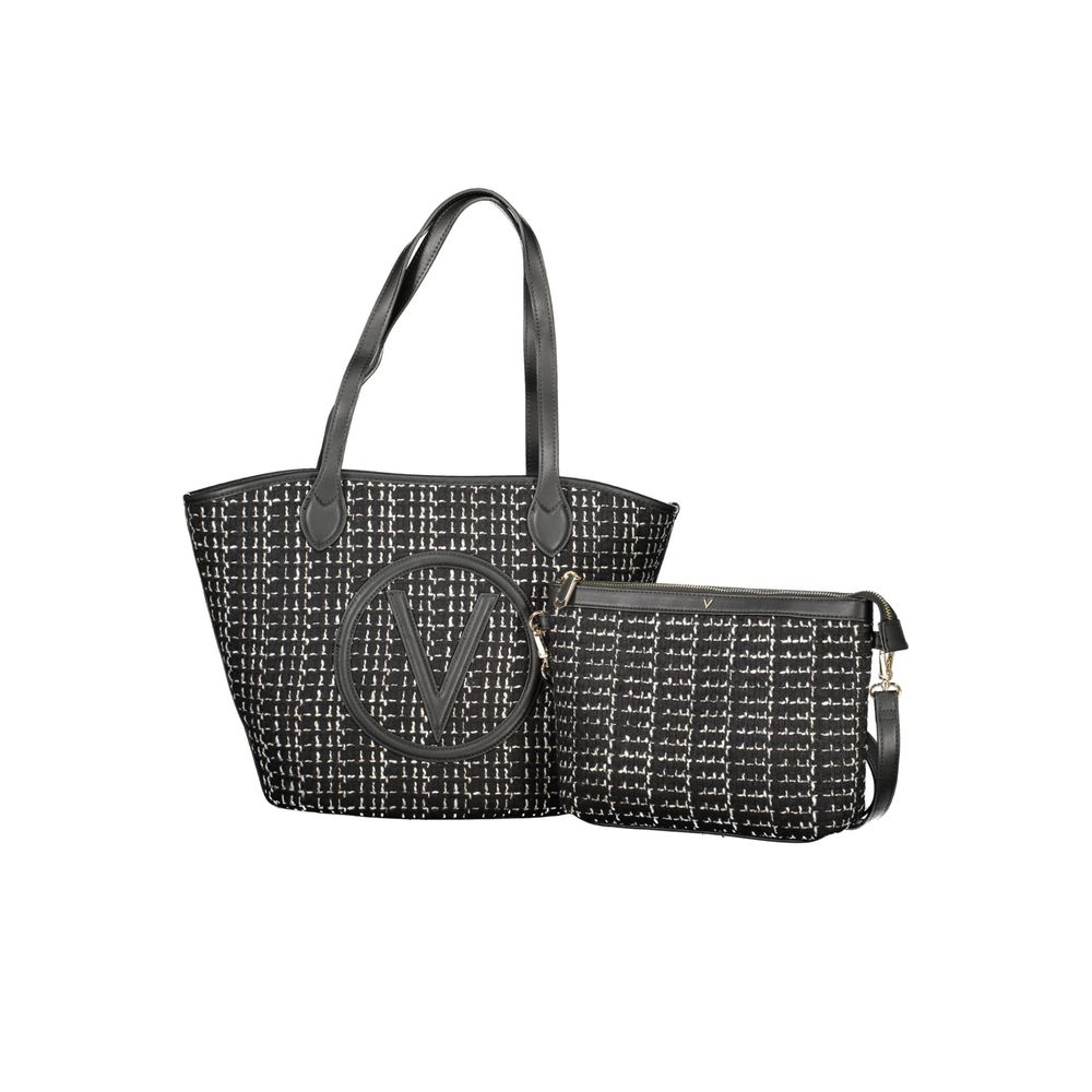 Mario Valentino Nero Polyurethane Woman Bucket Bag