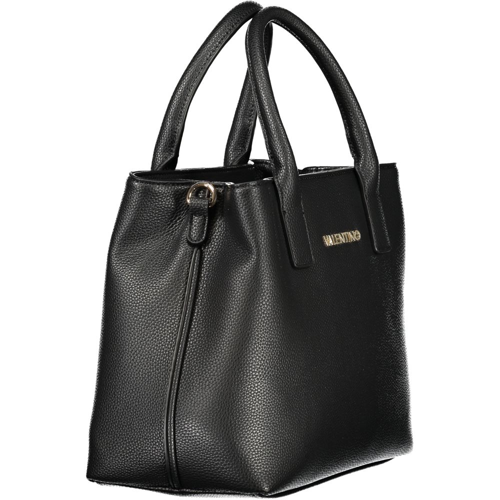 Mario Valentino Black Polyurethane Women Handbag - Image 3