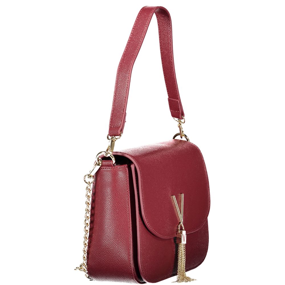 Mario Valentino Rosso Polyurethane Women Handbag - Image 3