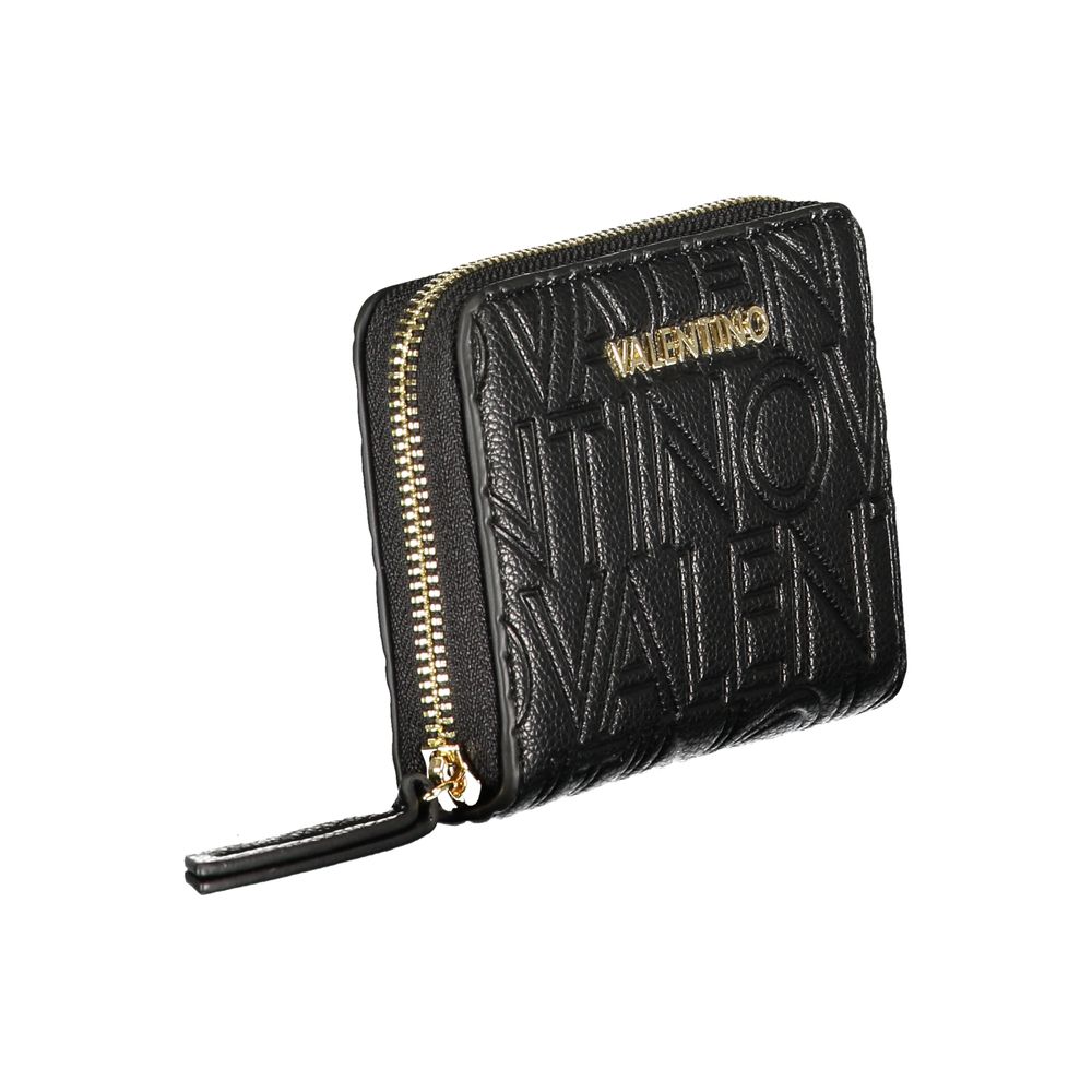 Mario Valentino Black Polyurethane Women Wallet - Image 3