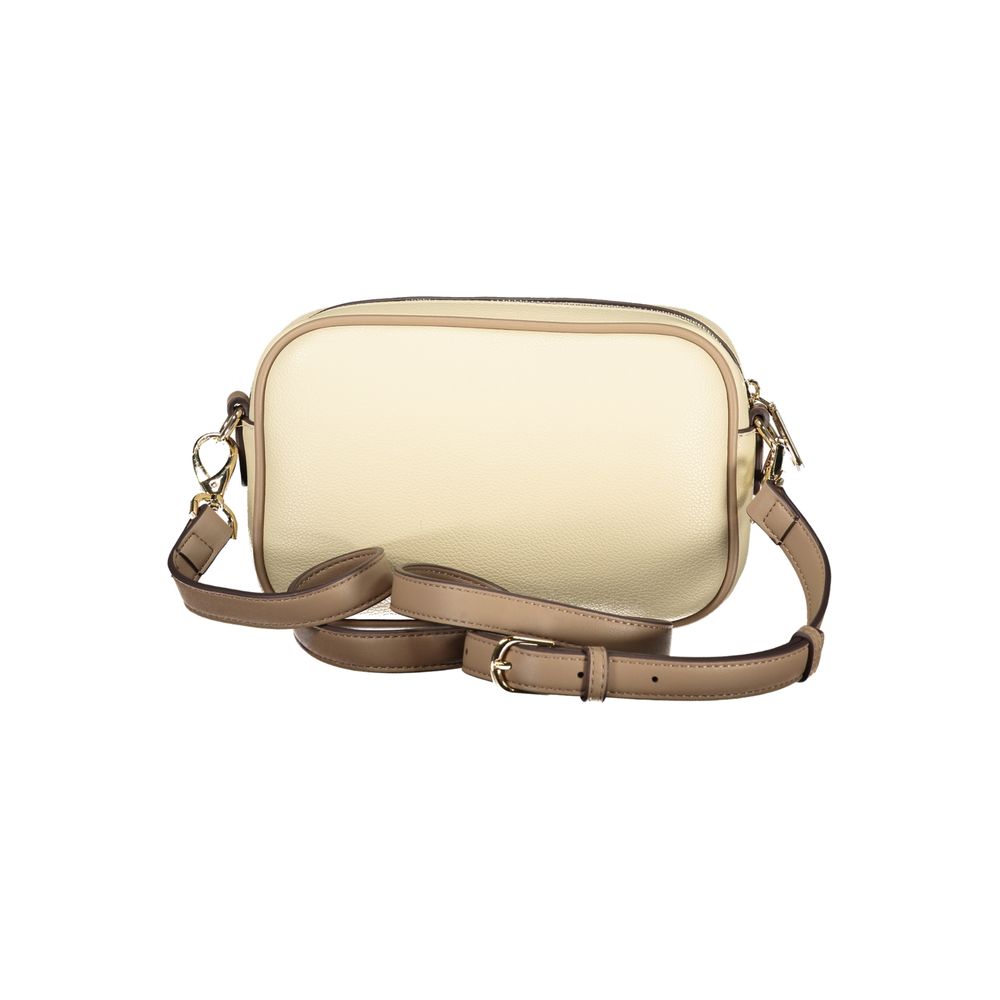 Mario Valentino Beige Polyurethane Women Handbag - Image 2