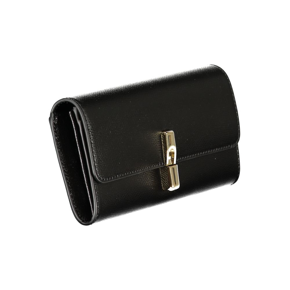 Furla Nero Leather Women Wallet - Image 3