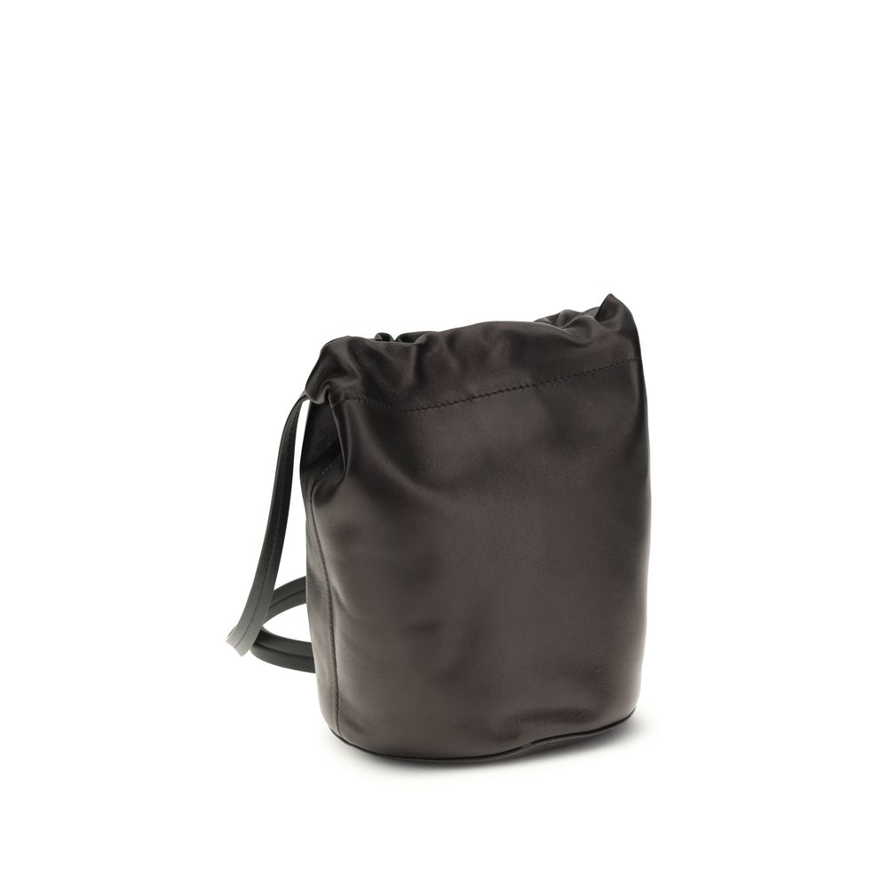 Margiela Black Calf Leather Bos Taurus Shoulder Bag - Image 3