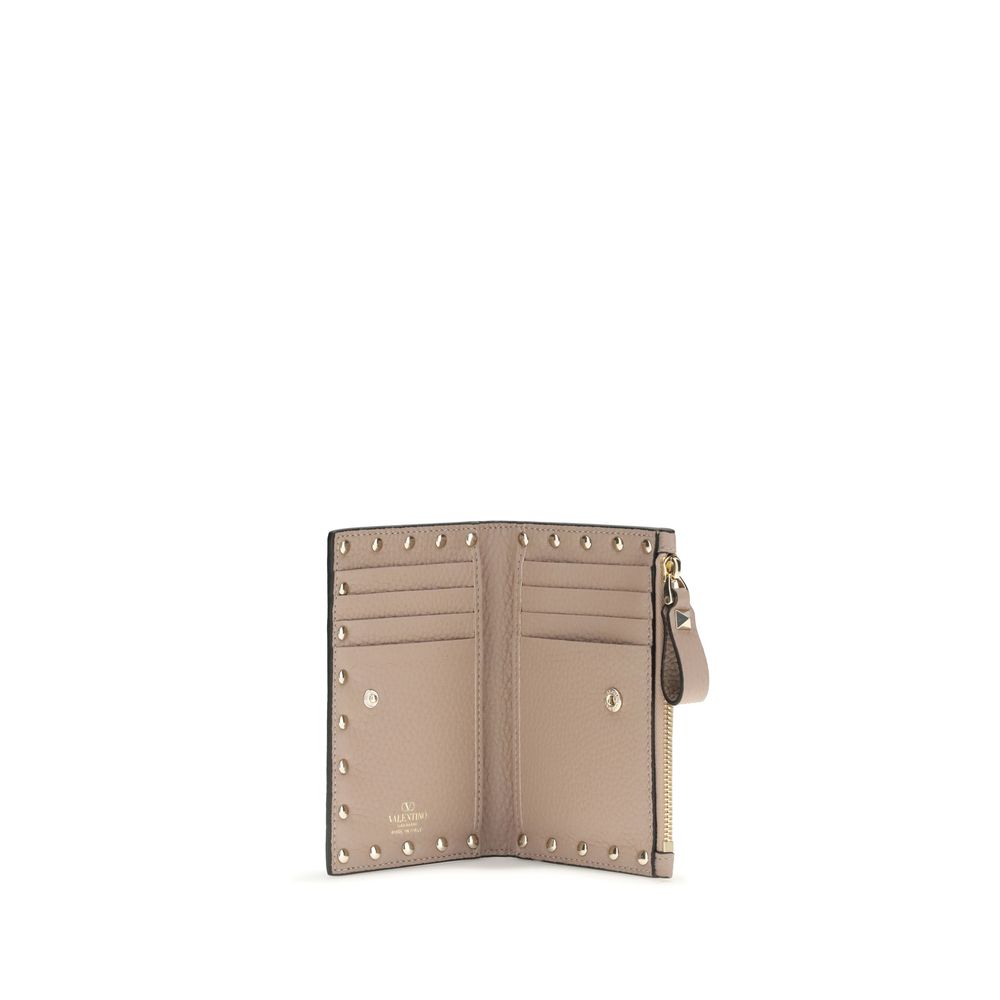 Valentino Garavani Multicolor Calf Leather Bos Taurus Wallet - Image 3