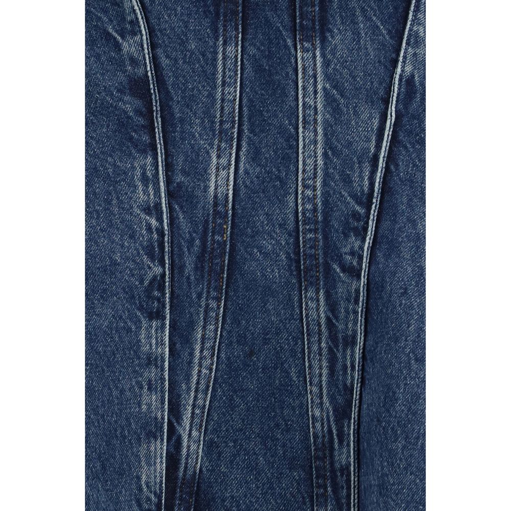 Agolde Blue Cotton Top - Image 3