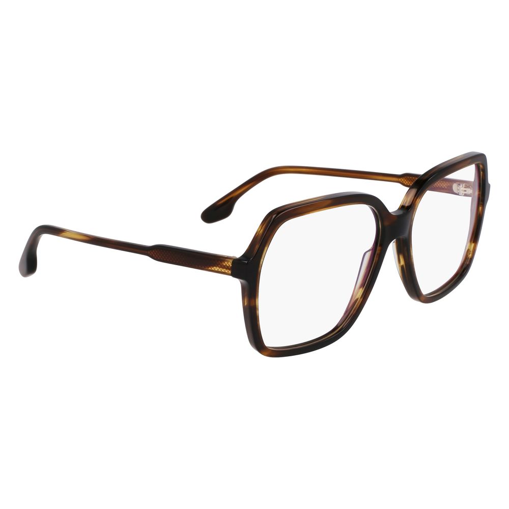 Victoria Beckham Brown Acetate Glasses (Frames) - Image 3