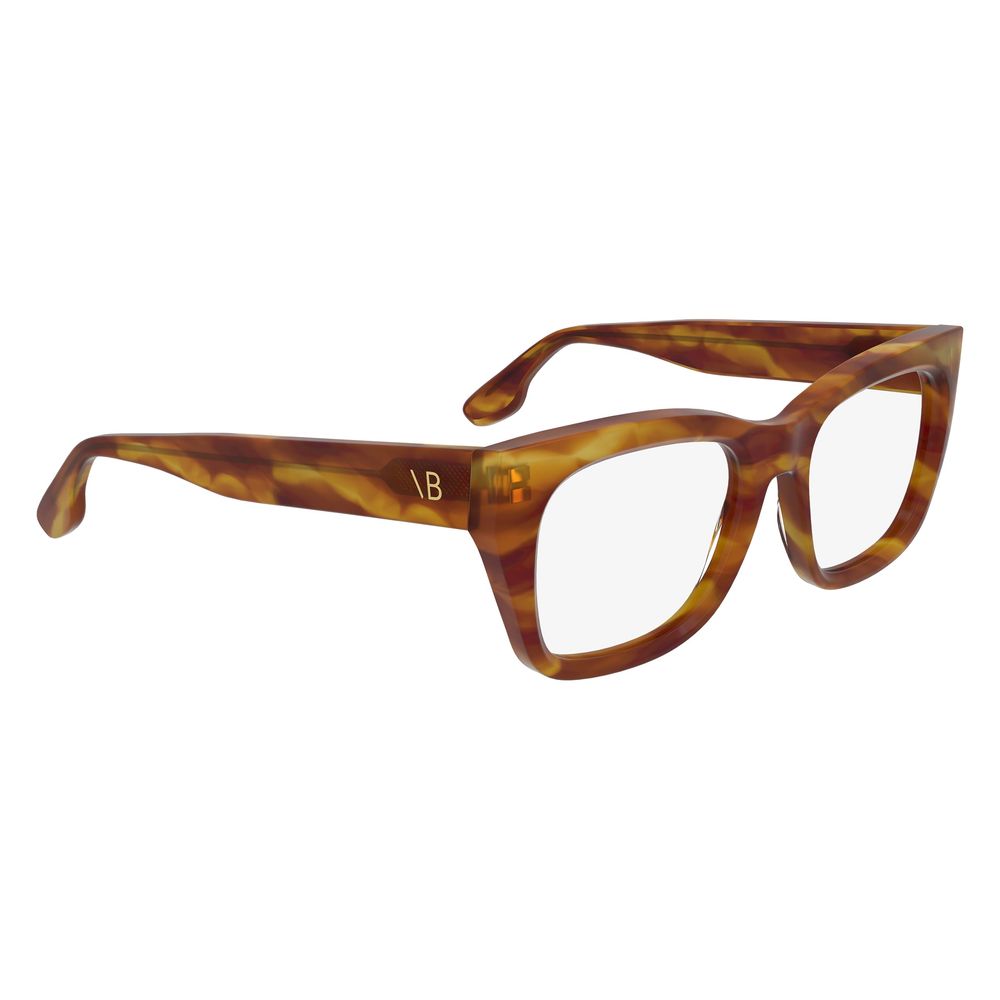 Victoria Beckham Brown Acetate Glasses (Frames) - Image 3