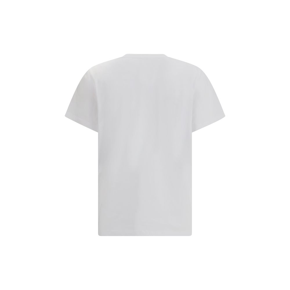 Ganni White Cotton T-Shirt - Image 2