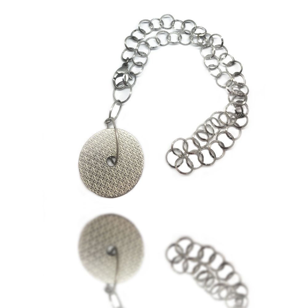 GC Silver Stainless Steel Necklace - Image 2