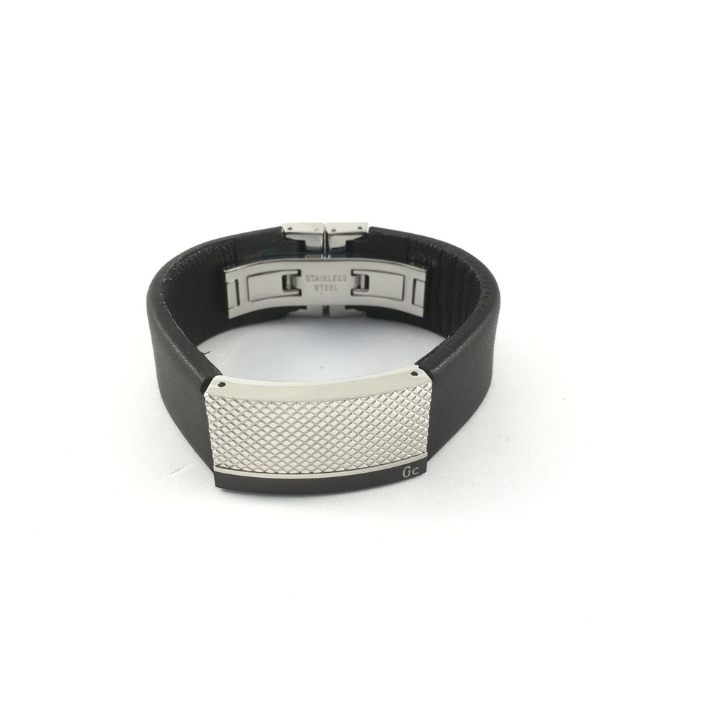 GC Black Stainless Steel Bracelet