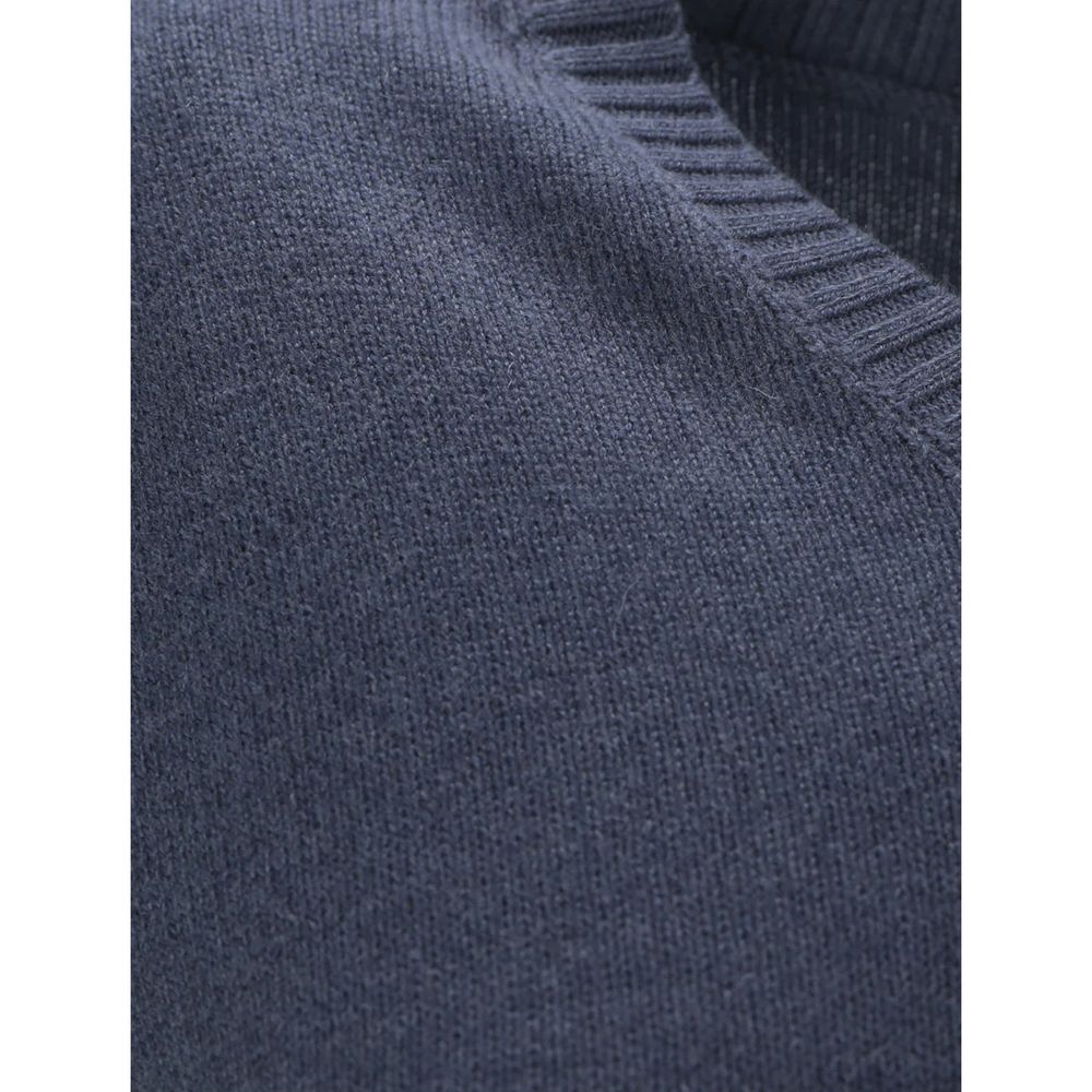 Brunello Cucinelli Blue Cashmere Cashmere Sweater - Image 3