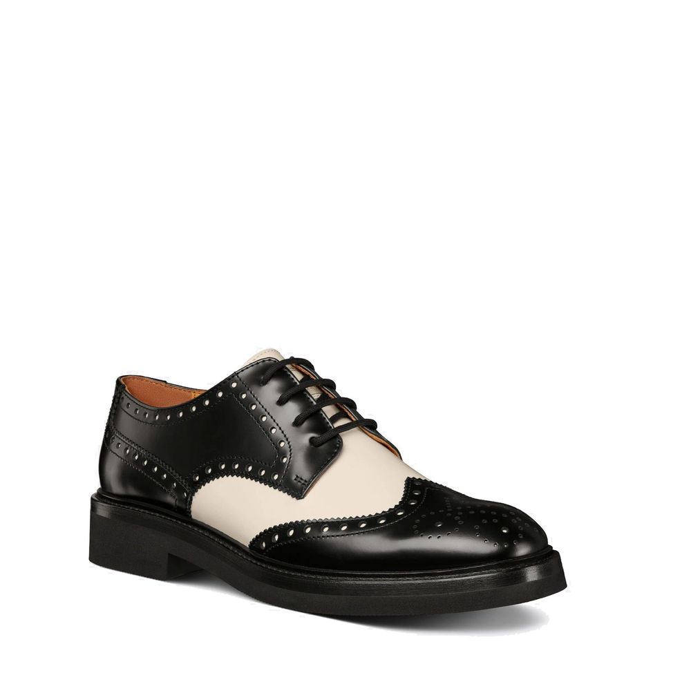Dior Black Calfskin Oxfords And Derbies - Image 2